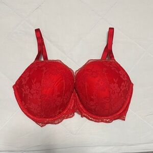 Victoria's Secret - Dream Angels - Red Lace Bra - 36DDD/F